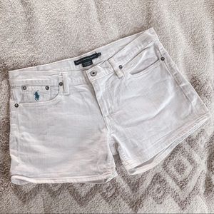 Polo by Ralph Lauren Women's White Shorts
